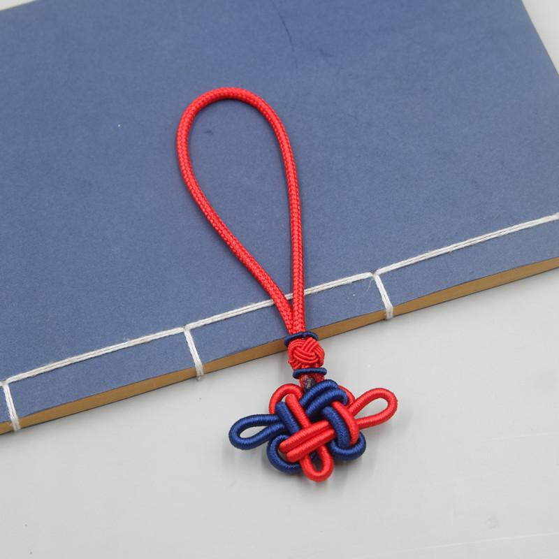 Nod Chinezesc Ciucuri Bicolori Cercei Bicolori cu Nod Chinezesc Pandantiv Agățătoare Auto Accesorii Cercei Accesorii Cheongsam Antic Hanfu