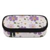 School Pencil Case Zipper Closure High Capacity 300D Polyester with Main Compartment Mesh Pocket and Pen Slots for Everyday Study