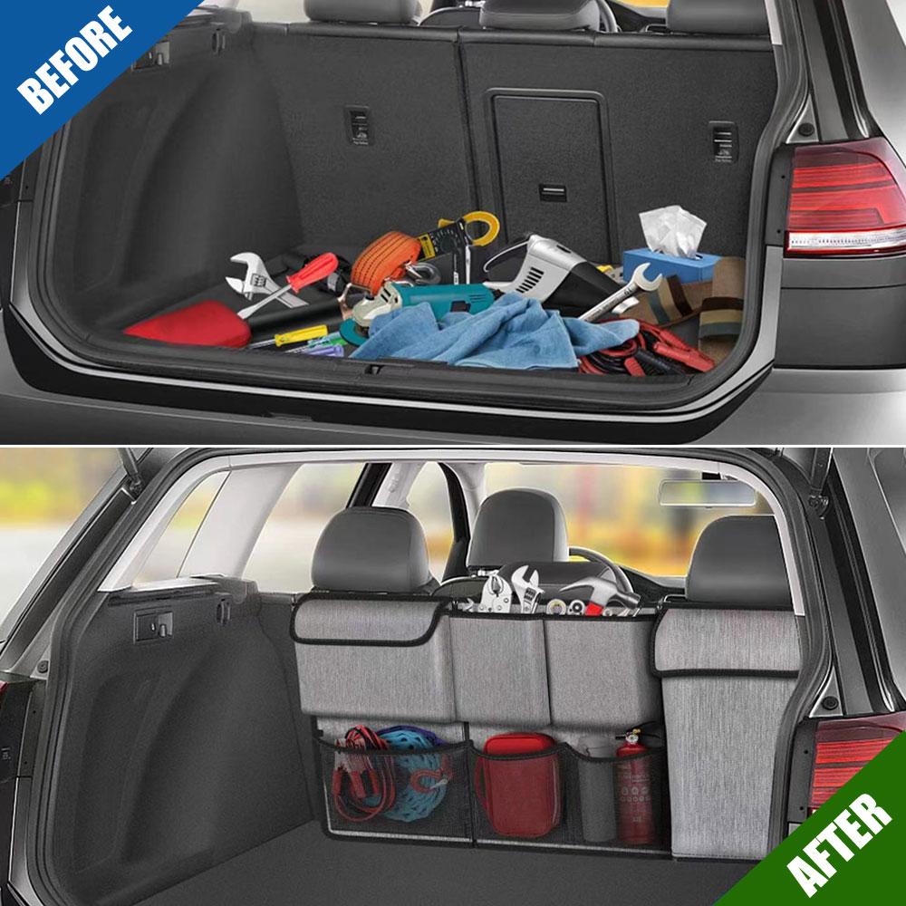 Auto Storage Organizer Car Trunk Bag Universal Large Capacity Backseat Storage Bag Cargo Holder Pocket Organizers Universal