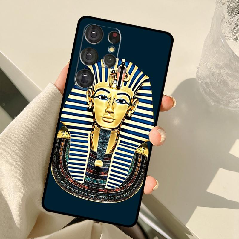 Tutankhamun Case For Samsung Galaxy S25 S24 S23 S22 S21 S20 Ultra S9 S10 Plus S21 FE S24 FE Back Cover