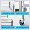 Xingluzhe Stainless Steel Multi-layer Utility Cart