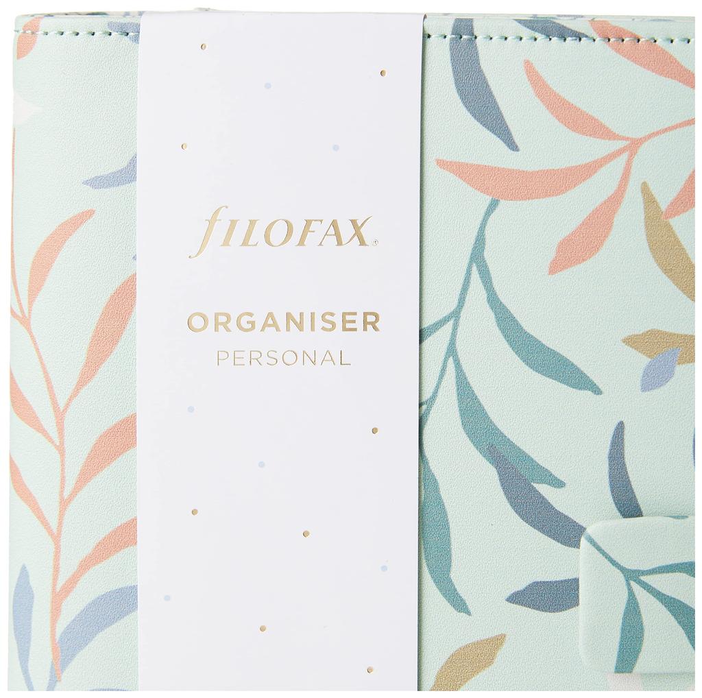 Filofax Botanical Bible Mint Planner 022648 (Official Import)