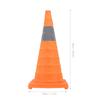 Collapsible Traffic Safety Cone with Reflective Collar Multi Purpose for Car Driving Practice Road Parking