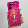 Dla Infinix Note 30 4G 5G Note30 Pro VIP 30i Modne Etui na Telefon z Inicjałami dla Pary Miękki Silikon TPU Osłona Ochronna na Obiektyw