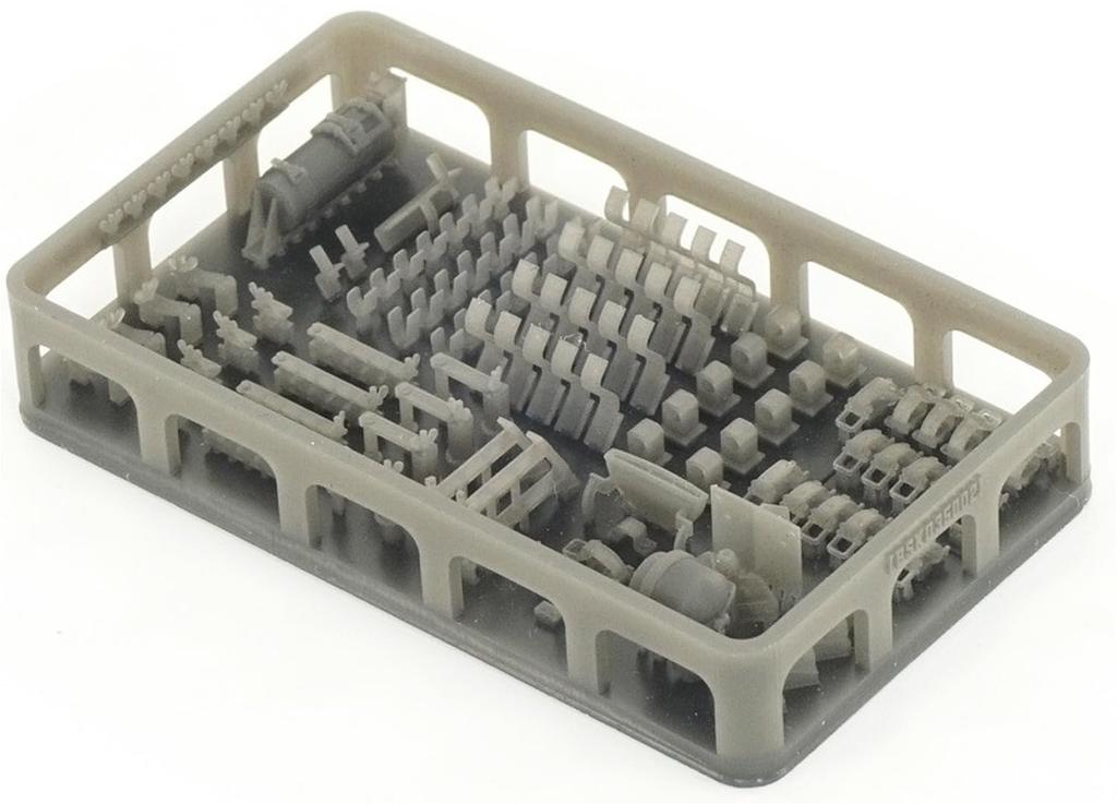 BSK Model 1/35 Scale German King Tiger Heavy Tank Detail Set (Plastic Model Parts) BSKD35002