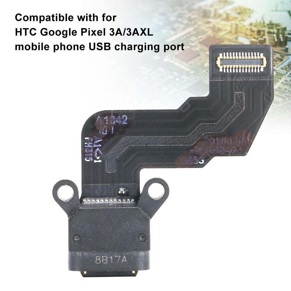 Port de Charge USB de Téléphone Mobile Dock Câble Flex de Remplacement pour HTC Google Pixel 3A 3AXL3A