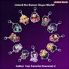 Demon Slayer Kimetsu No Yaiba Nezuko Kamado Tanjiro Tokito Muichiro Acrylic Double Sided Transparent Keychain Pendant Anime Carry Mini Lightweight