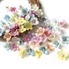 50/100Pcs 2cm Daisy Artificial Flowers Head Small Silk Multicolor Fake Flower Crown For Wreath DIY Craft Home Wedding Decoration