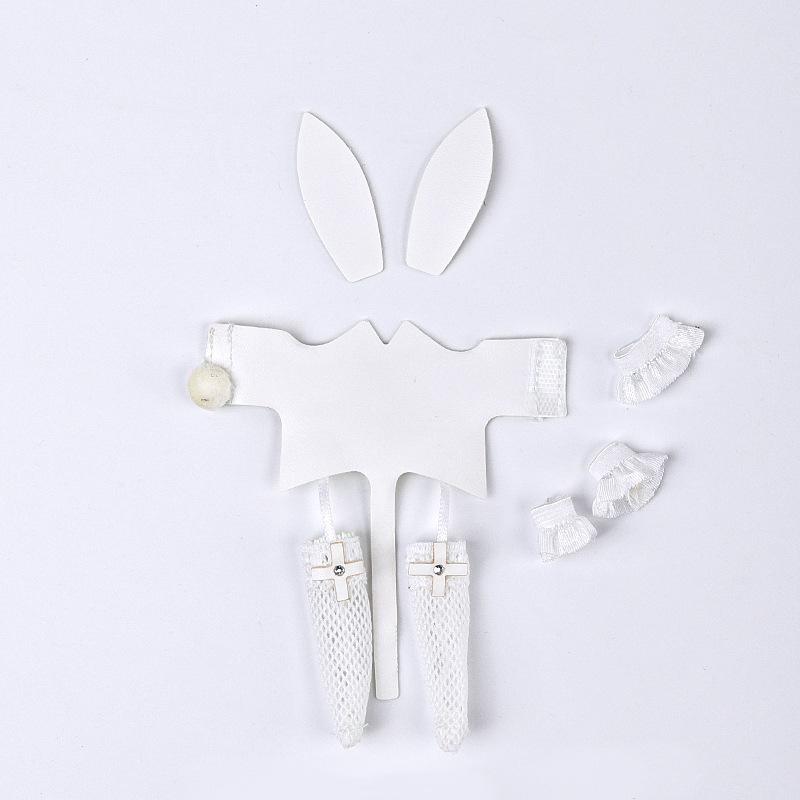 OB11 Clothes Suit Obitsu11 Bunny Girl Clothes Accessories Lovely Toys Suitable for GSC Dod Body 1/12 BJD Dolls