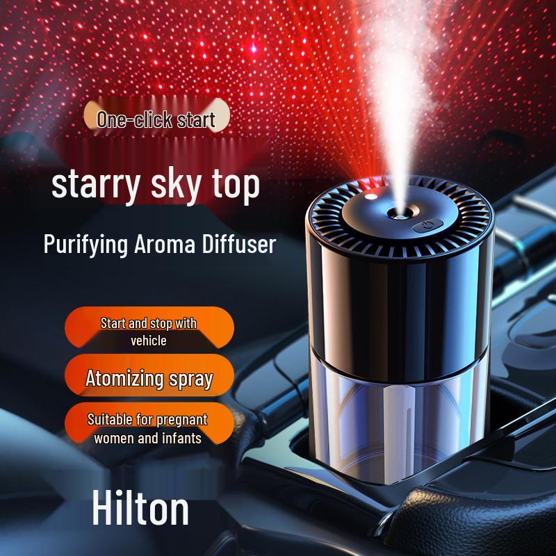 Smart Car Aroma Diffuser: Long-Lasting Fresh Scent Deodorizer & Air Purifier