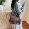 Fashionable and Trendy Retro Fringed Bag, Casual and Stylish Single-shoulder Crossbody Bag