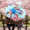 1PC Alice Rabbit Umbrella-8-Rib Reinforced, Automatic Open, Lightweight & Durable, Cute Fashion Accessory for Outdoor-P92