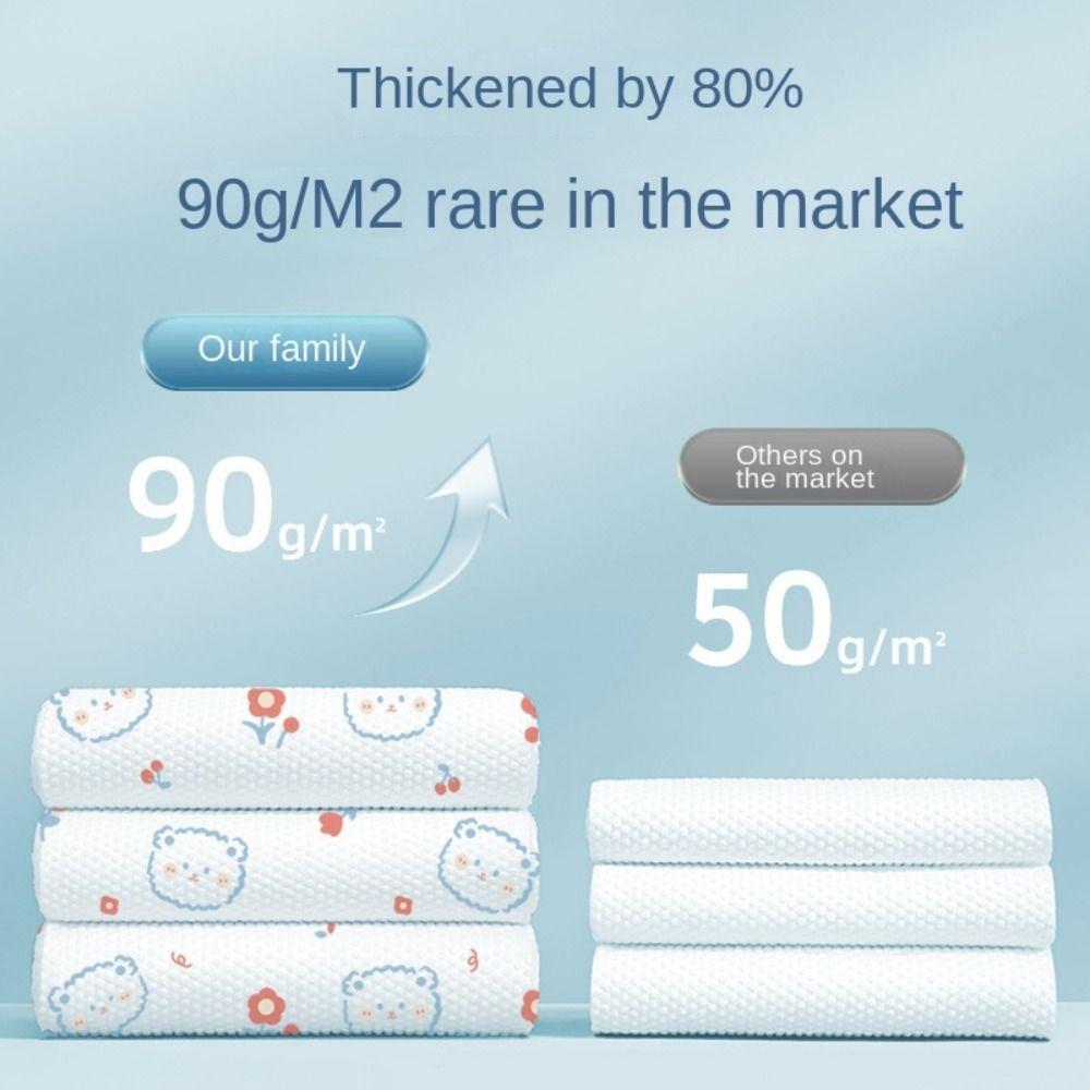 70x140cm Disposable Printed Bath Towel Thickened And Enlarged Washable Bath Towel