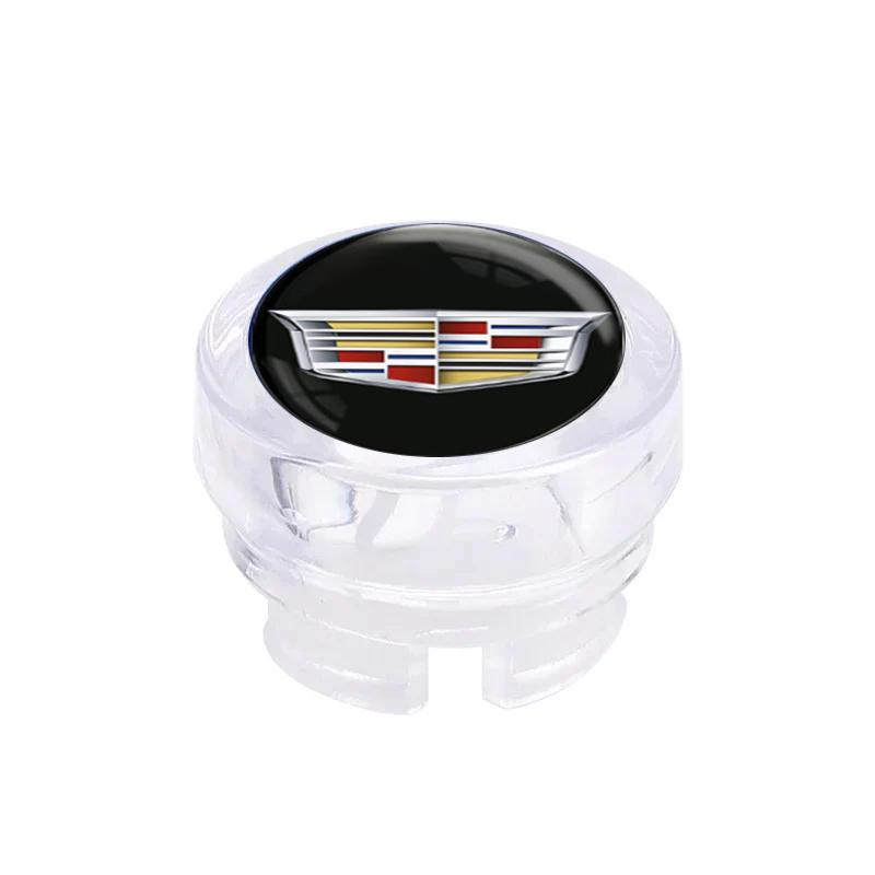 ABS Dust Proof Car Logo Cigarette Lighter Cover Protector Caps for Cadillac ATS BLS CT4 CT5 CTS ESCALADE SRX STS XT4 XT5 XT6 XTS
