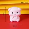 Micro Landscape Luminous Small 3D Cute Twelve Zodiac Animals, Decorative Accessories, Mini Car Ornaments Toys