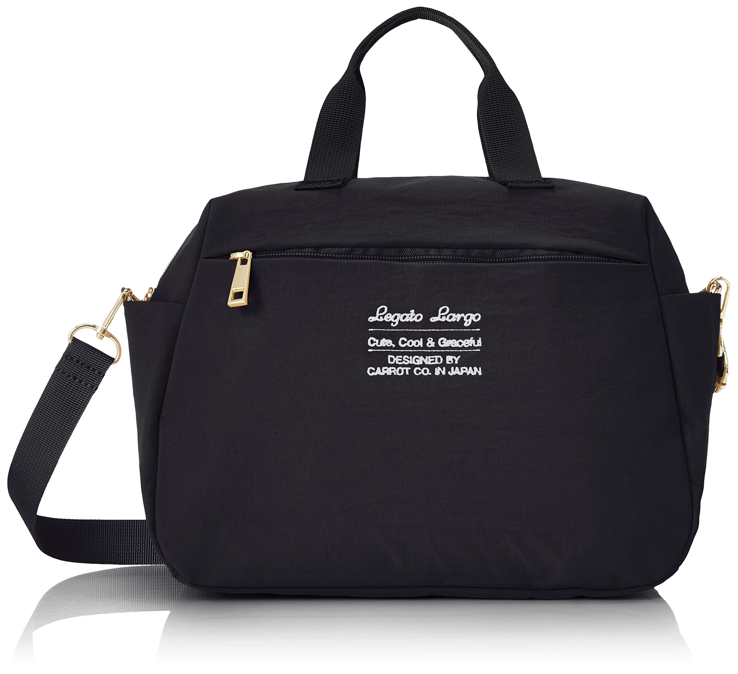 

mini tote washable Lieto black [Legato Largo] 2-way bag, bag, LT-E1333, women s, чёрный