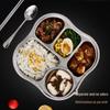Shengxinhui 316 Stainless Steel Kids Divided Plate