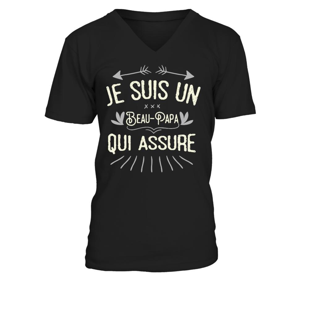 Buy T Shirt Cadeau Homme Je Suis Un Beau Papa Qui Assure At Affordable Prices Free Shipping Real Reviews With Photos Joom