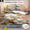 3pcs Bedding Set 3D Printed Down Comforter Cover Set 1pc Comforter Cover 2pcs Pillowcases Without Core Ultra-Soft Comfortable