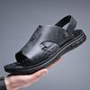 Mode Sommer Strandschuhe Herren Übergröße Große Größe Sandalen Herrenschuhe Sandales homme en cuir D630