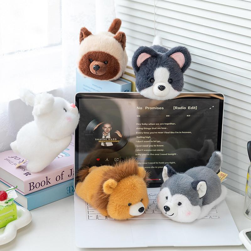 Cute Plush Lion And Bunny Stuffed Animals For Kids Gift Soft Toy Durable Pp Cotton