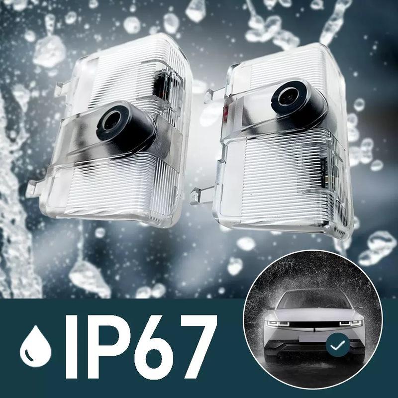 2PCS LED Projector Shadow Light Auto Door Light For Mazda 6 GJ GL Atenza 2012 2013 2014 2015 2016 2017 2018