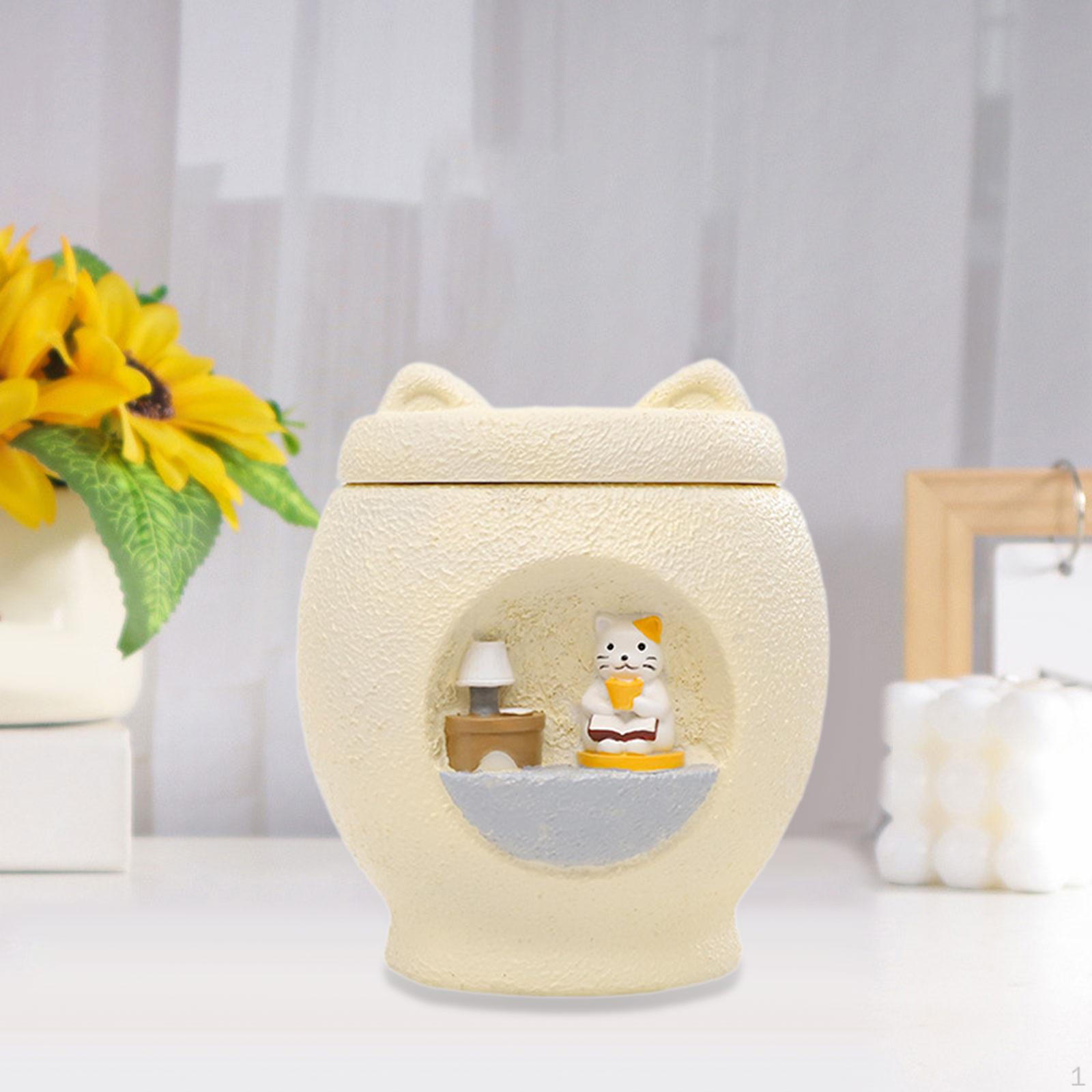 

Fart Urn Souvenir Helmeter Burial Funeral Selli Memory Hut Small Ash for Bunny Cat