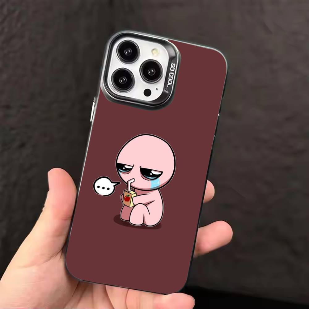 Game T-The B-Binding of Isaac  Phone Case Color Silver Shell For IPhone 17 16 15 14 13 12 11 Pro Max Plus