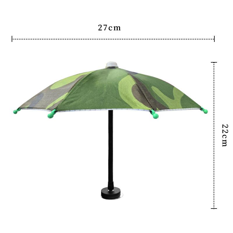1 Set 360° Rotation Mini Umbrella Anti-glare Sun Shade Cover Magnetic Phone Umbrella For 15/14/13/12 Pro/Pro Max For Phone