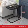 Compact Luxury Square Coffee Table: Elegant Side Table for Living Room or Bedroom