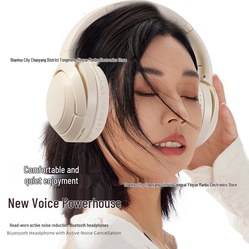 New B29 Over-Ear Wireless Bluetooth Headphones with Active Noise Cancelling, Long Battery Life, and High-Quality Sound