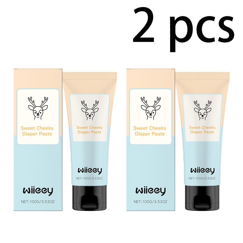 WIIEEY Butt Paste Gentle Protection Children's Moisturizing and Nourishing Skin Frequent Diaper Changing Daily Butt Paste