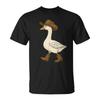 Cowboy Goose Western Walking Boots Hat Humor T-Shirt