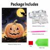 Halloween Pearl Painting Handmade Diy Art Pumpkin Pearl Home Decoration Painting