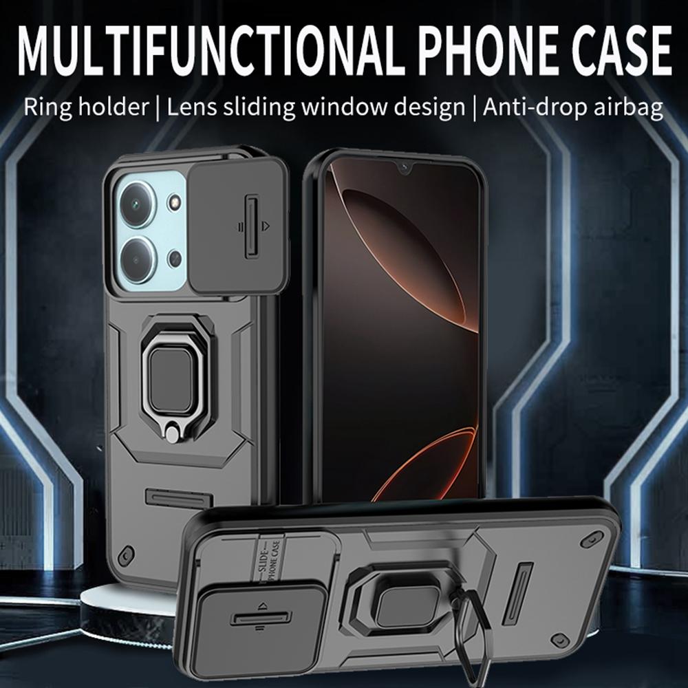 Für Xiaomi Redmi 15C 5G 173mm Hülle Stoßfest Magnetring Armor Case Für Redmi15C Redmy 15C 15 C 5G Kameraschutzhülle