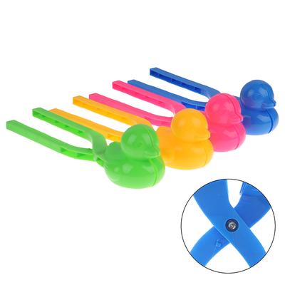Cartoon Lovely Duck Shaped Snowball Maker Clip Children Outdoor Toy