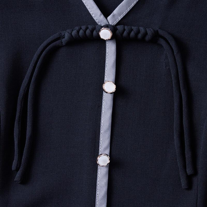 Pastel New Chinese Style Retro Mid-Length Dress