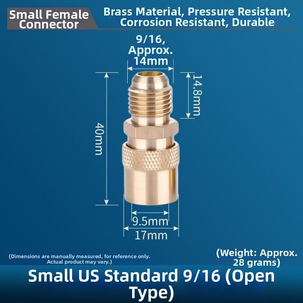 Brass Female Quick Coupling Heat Resistant Hose Barb Coupler  Mold Cooling Systems