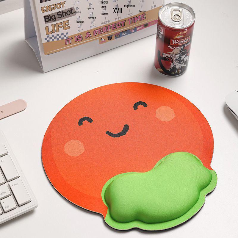 

Memory Foam Mouse Pad & Wrist Rest - Non-slip, Creative Design for Office Use
