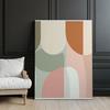 Pastel Harmony Pastel Harmony, 50X70 Cm, Gold Aluminum Frame, 230 Gsm Matte Paper