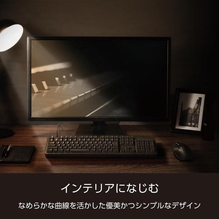 Elecom Leggero Mechanical Keyboard – Full Size – Black (TK-MC50UKLBK)