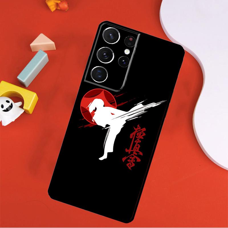 Oyama Kyokushin Karate Phone Case For Samsung Galaxy S24 Ultra S25 Ultra S9 S10 S20 S21 S22 S23 Plus S24 FE Cover