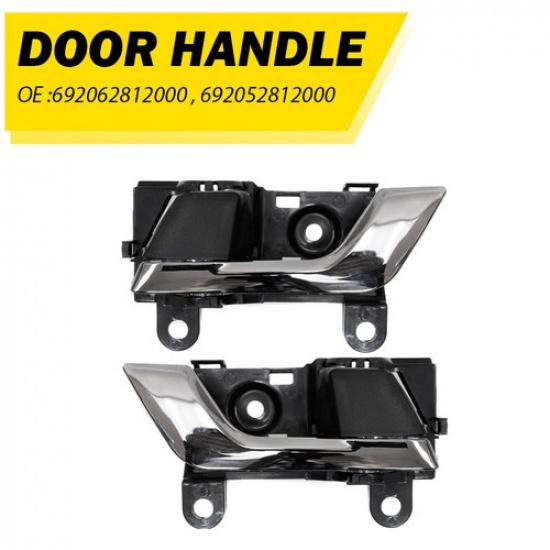 Car Inner Door Side Left+Right Pull Handle Armrest For Toyota Highlander EOOH X