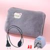 Rechargeable Electric Hot Water Bag Soft Winter Hand Warmer Home Heater Reusable Bottle EU Plug Portable Pocket Warmer Office