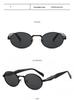 Elegant Oval Frame Women's Sunglasses: High-End, Luxury Sun Protection in European & American Fashion.