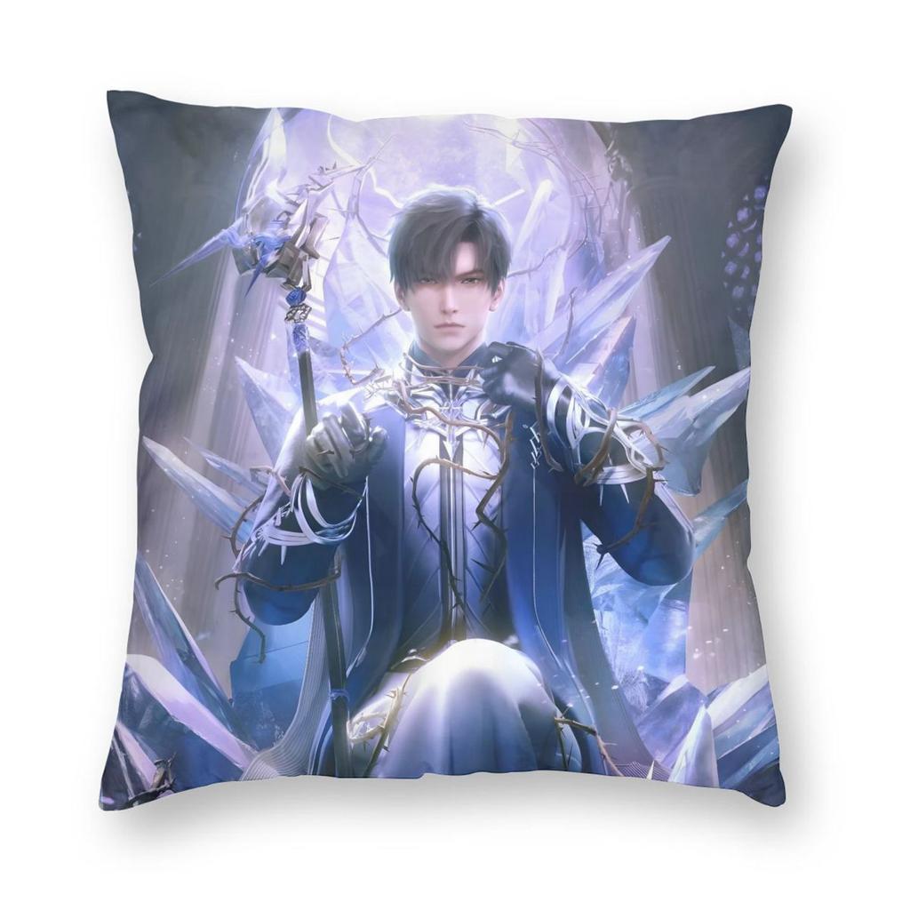 Love And Deepspace Zayne Pillowcase Double-sided Printing Polyester Cushion Cover Decor Throw Pillow Case Cover Home Zipper