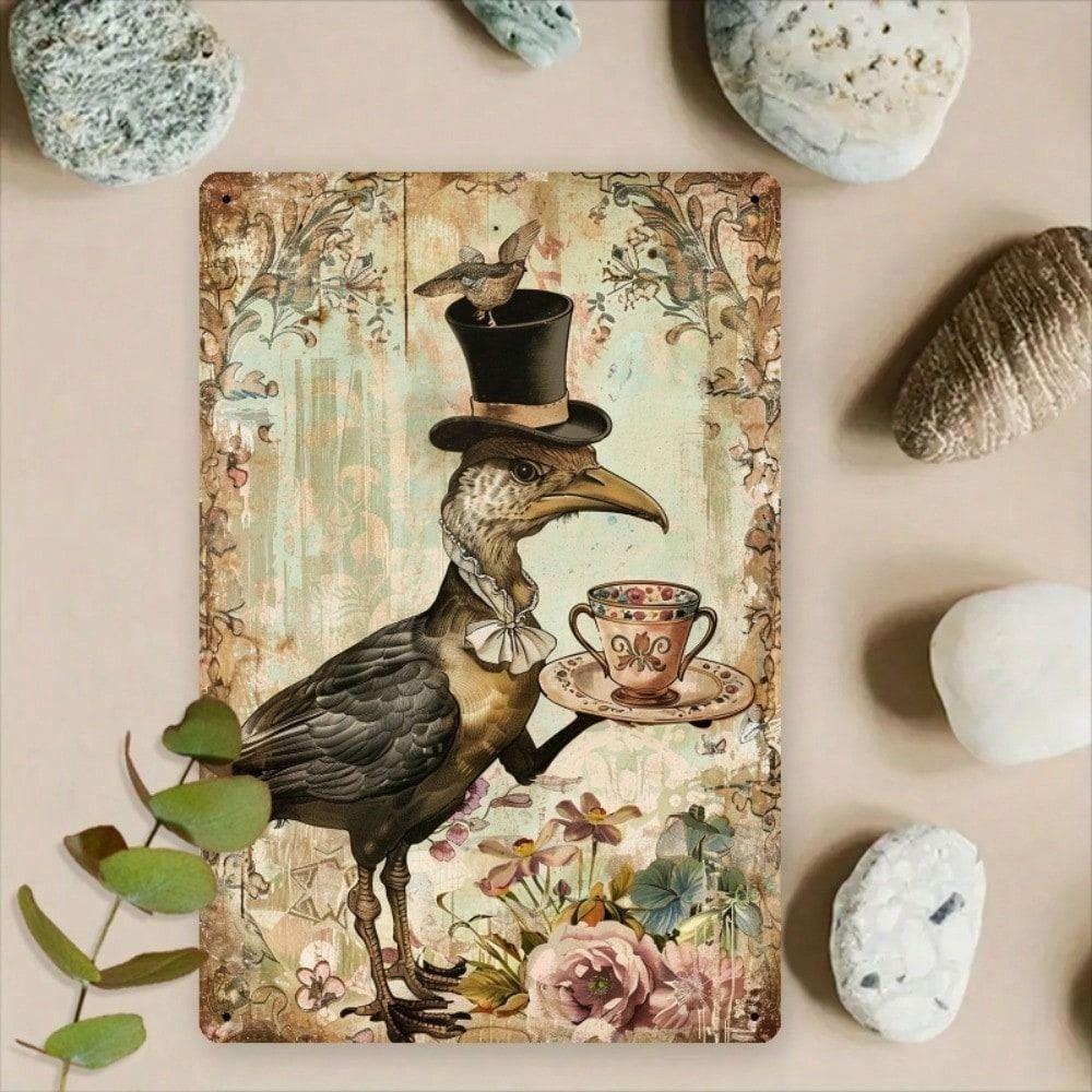 Vintage Metal Tin Sign Retro Wall Art Home Decor 20x30cm