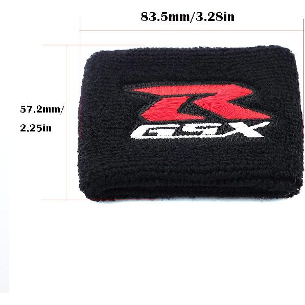 MOWOK Fits For Suzuki GSXR 600 GSX-R 750 1000 1100 1500 1300 Hayabusa Front Brake Fluid Oil Reservoir Cover Sock