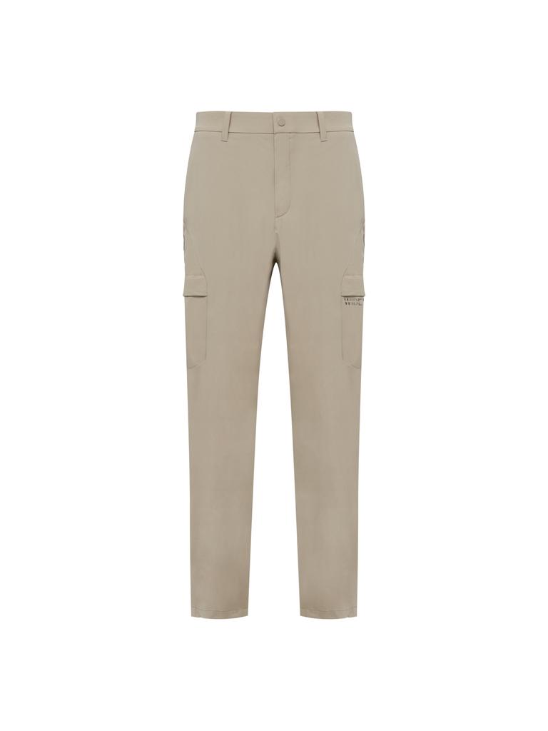 WIDEANGLE To Zero Weight Cargo Half Jogger Pants M_Beige
