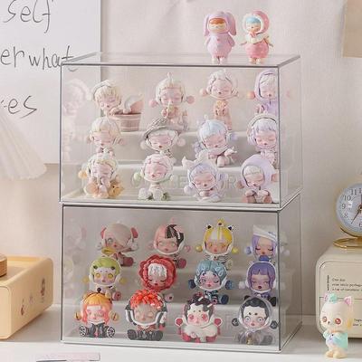 Transparente, staubdichte Displaybox aus Acryl für Lego Blind Box-Modelle